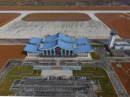 甘肅隴南成州民用機(jī)場高填方跑道土基處理試驗及災(zāi)害防治工程I標(biāo)段